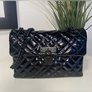 NWT Kurt Geiger Patent Leather
Brixton Drench Bag